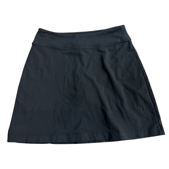 ATHLETA Excursion Hybrid Black Skort Built In Shorts Golf Tennis Pickleball - Picture 1 of 9